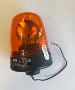 Maják oranžový, pevný BRITAX, na šroub 12V / 24V typ 391