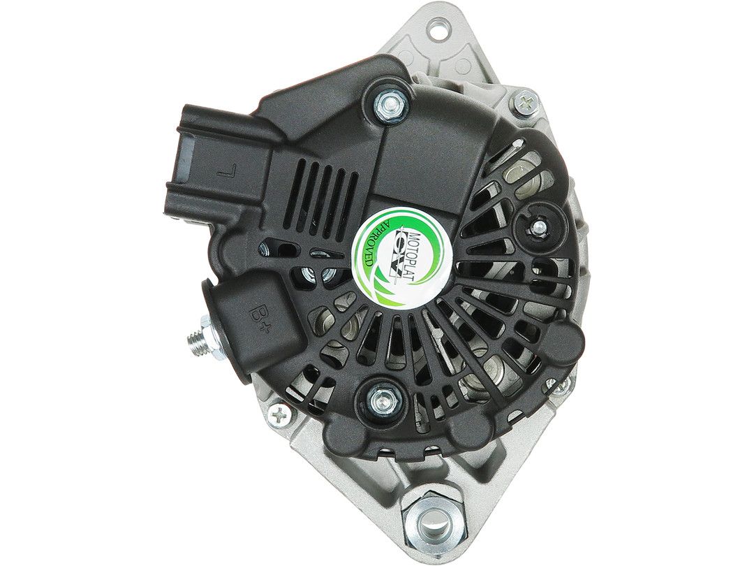 Alternátor TG9S075, A0002655447, 37300-2B200, 37300-2B400, KIA Ceed, RIO II, HYUNDAI i30, i20, 12V/90A - Image 2