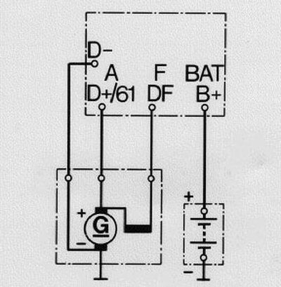 Relé dynama generátoru 12V / 27-31A, 360W, mechanický - Image 2