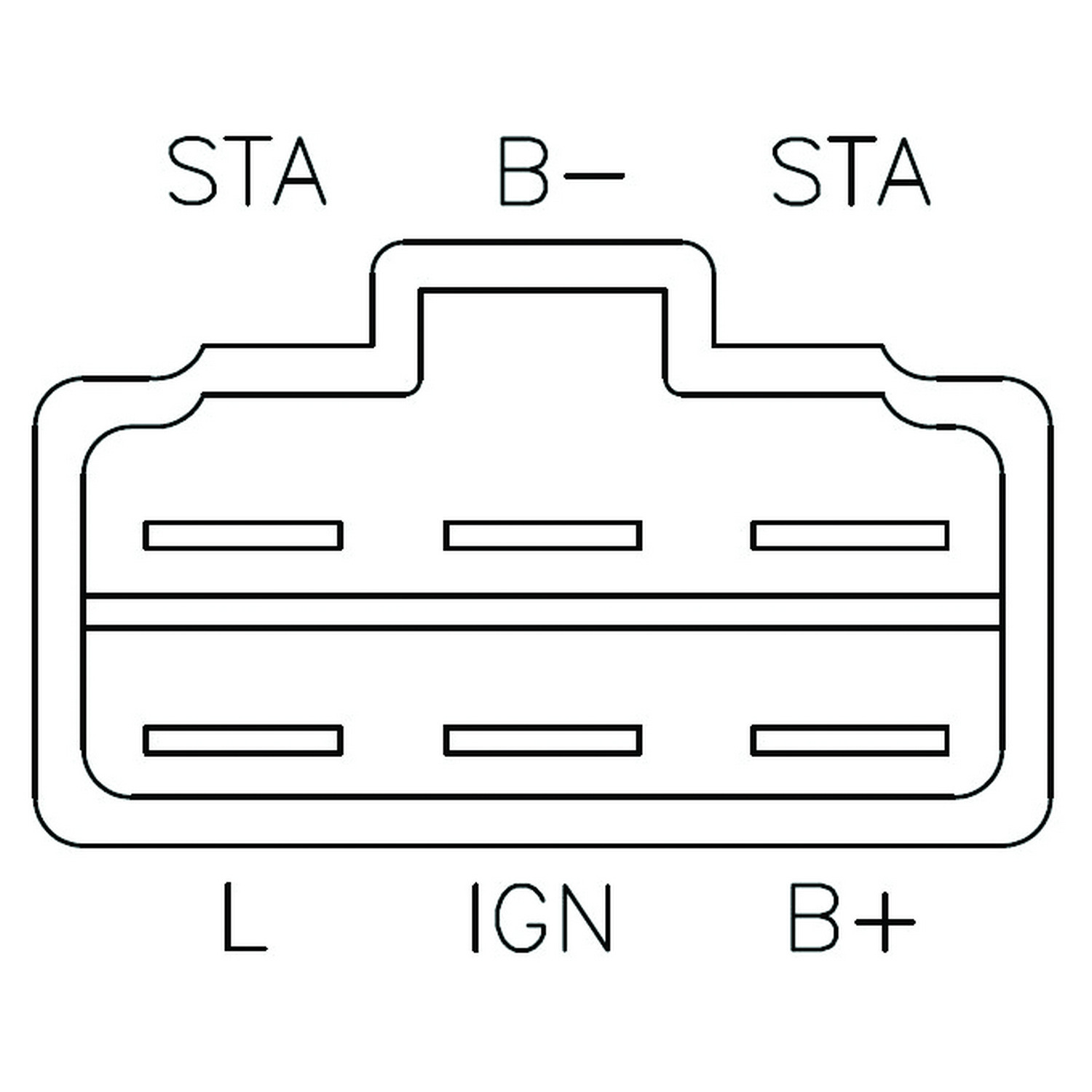 Regulátor dobíjení - usměrňovač pro KUBOTA RP201-53710, 19267-64602, 19267-64601, 12V - Image 4